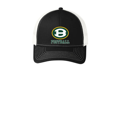 Adult Unisex Classic Brooke Football Logo Snapback Trucker Hat