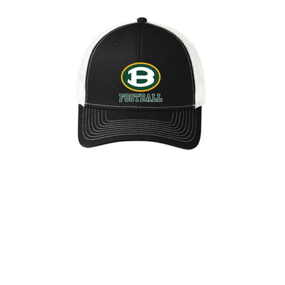 Adult Unisex Classic Brooke Football Logo Snapback Trucker Hat