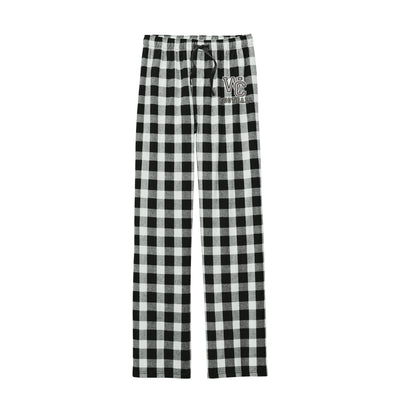 Adult Unisex Westerville Central Football Logo Flannel Pajama Pants