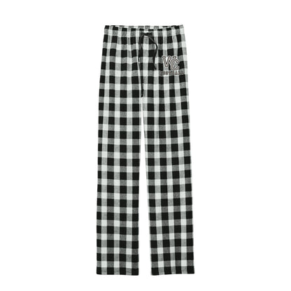 Adult Unisex Westerville Central Football Logo Flannel Pajama Pants
