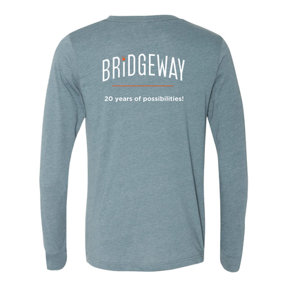 Adult Unisex "We are Bridgeway" Graphic Long Sleeve Tee