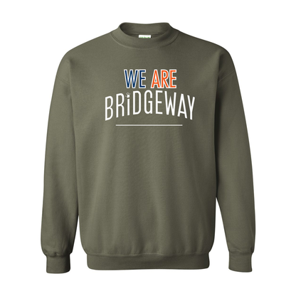 Adult Unisex "We are Bridgeway" Graphic Crewneck Sweatshirt