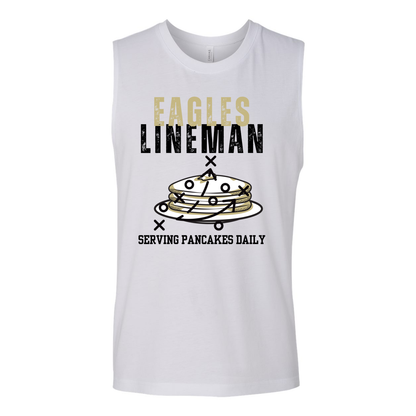 Men's Eagles Lineman Pancake Muscle Tank