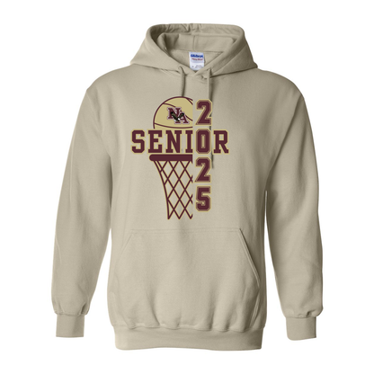 Adult Unisex Basketball Senior 2025 Graphic Hoodie