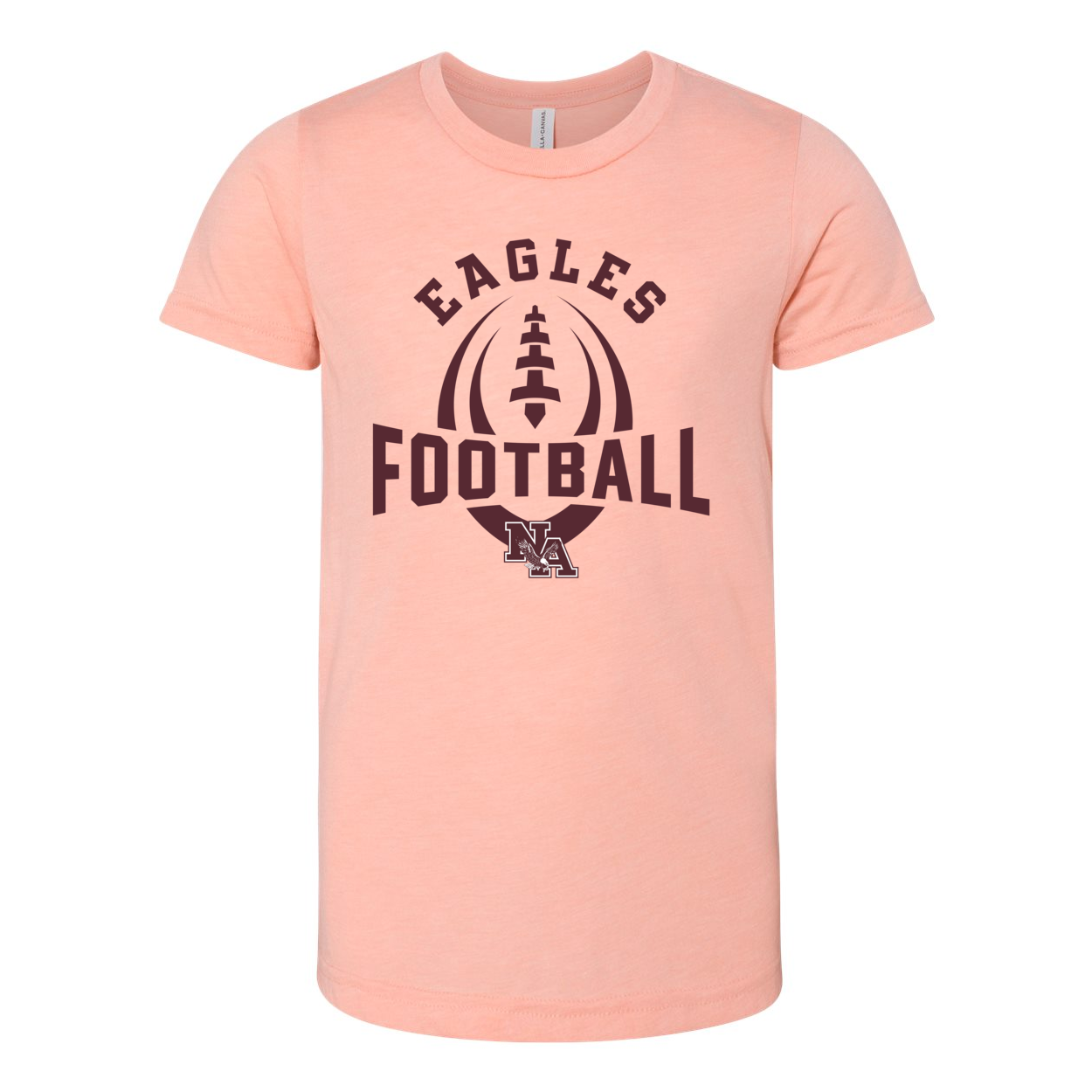 Youth Super Soft Eagles Ultimate Football Short Sleeve Graphic Tee