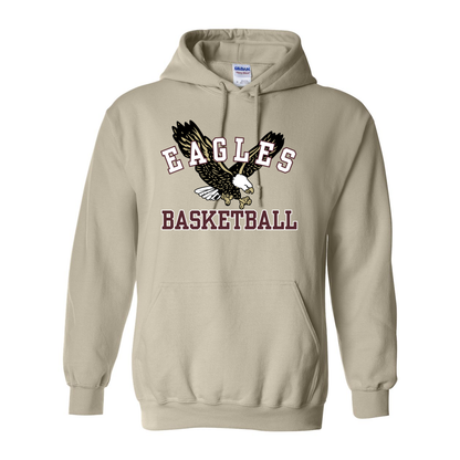 Adult Unisex Flying Eagle Basketball Graphic Hoodie