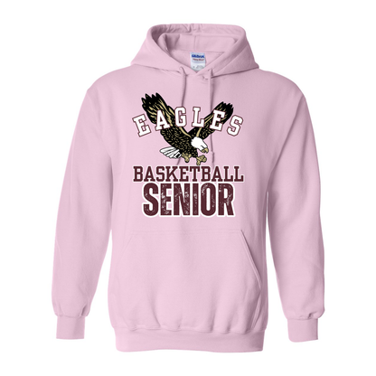 Adult Unisex Flying Eagle Basketball Senior Graphic Hoodie