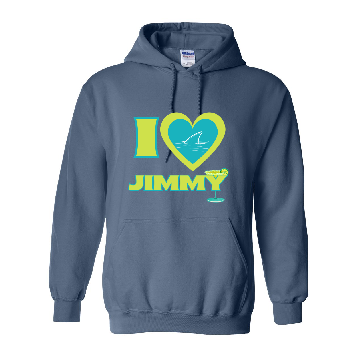 Adult Unisex Heart Jimmy Graphic Hoodie