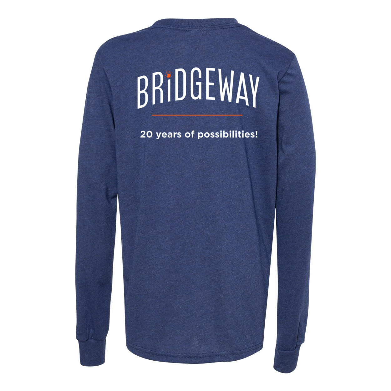 Youth "Realize Possibility Support Independence" Bridgeway Graphic Long Sleeve