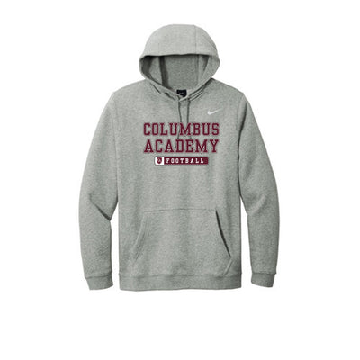 Adult Unisex Columbus Academy Football Graphic Nike Club Fleece Hoodie