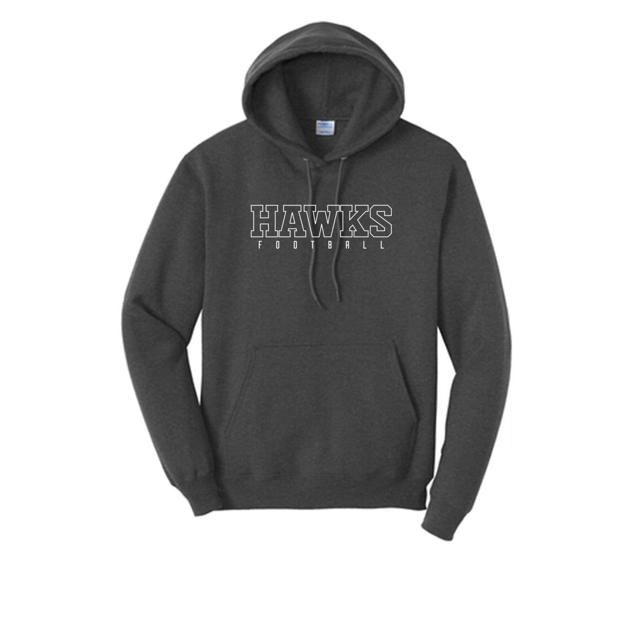 Adult Unisex Westerville Central Block Hawks Football Graphic Easy Hoodie