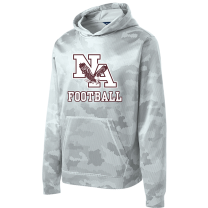 Youth Classic Logo Football Camo Sport-Wick Performance Fleece Hoodie