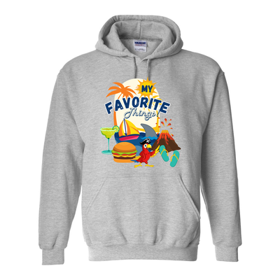 Adult Unisex My Favorite Things Graphic Hoodie