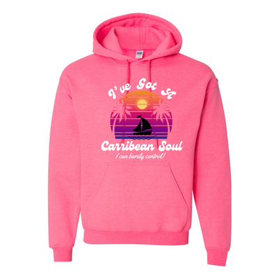Adult Unisex Carribean Soul Graphic Hoodie