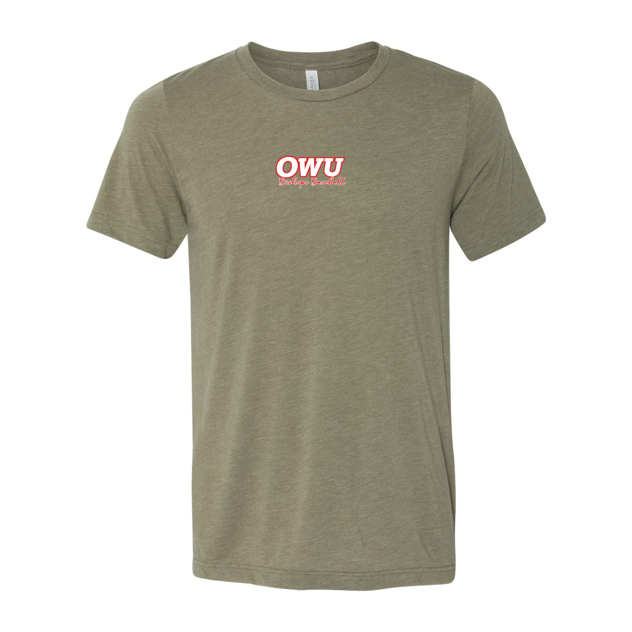 Adult Unisex OWU Script Bishops Baseball Graphic Hoodie - Ohio Wesleyan University