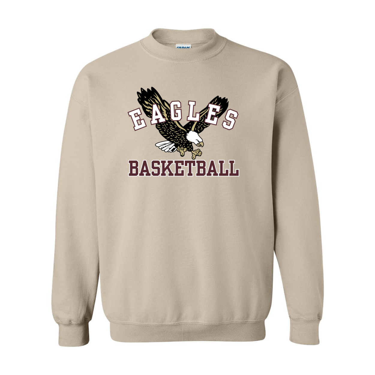 Adult Unisex Flying Eagles Basketball Graphic Sweatshirt