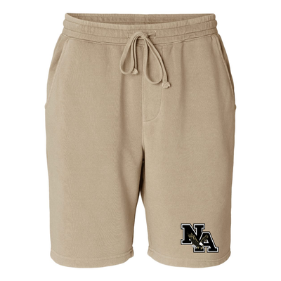 Men's Classic Logo Wave Washed Fleece Shorts - New Albany Eagles
