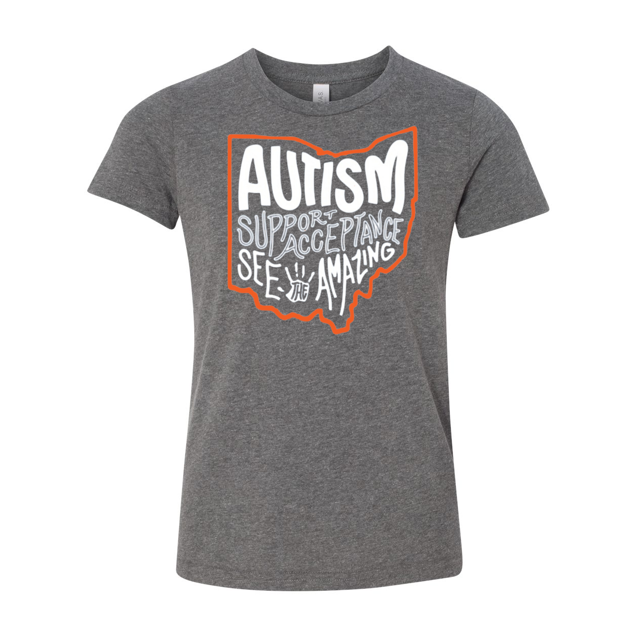 Youth "Autism See The Amazing" Bridgeway Graphic Short Sleeve Tee