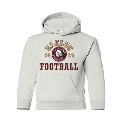 Youth Classic Eagles Tackle Football Graphic Hoodie