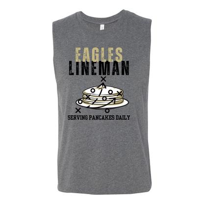 Men's Eagles Lineman Pancake Muscle Tank