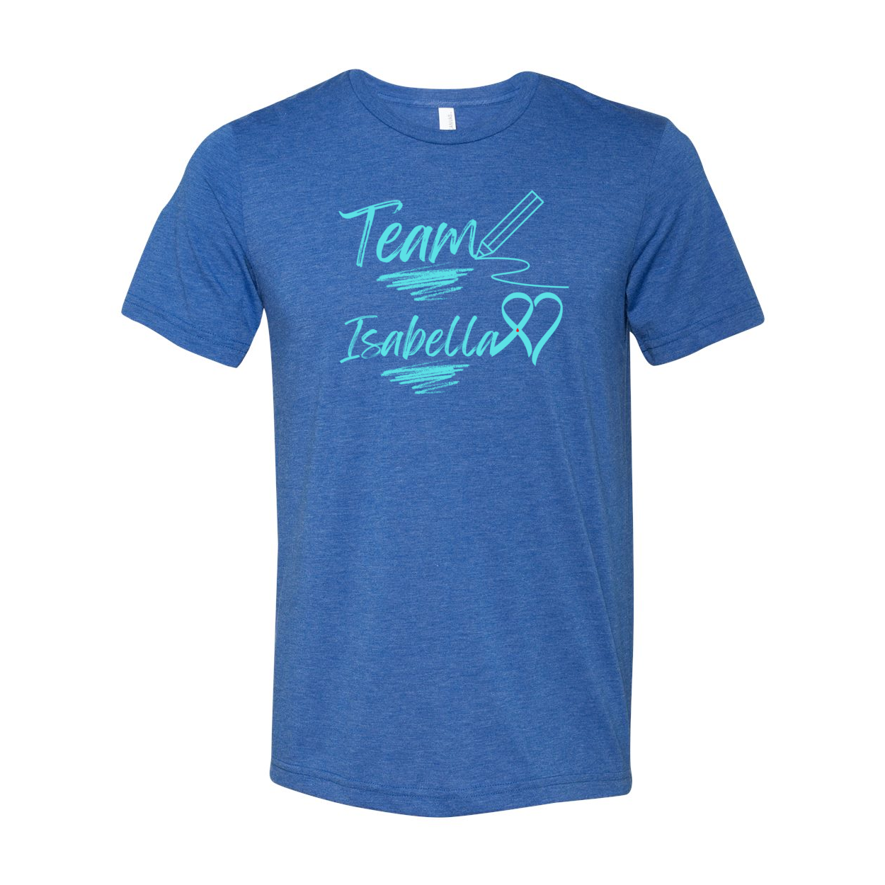 Adult Unisex Super Soft Team Isabella Short Sleeve Graphic Tee