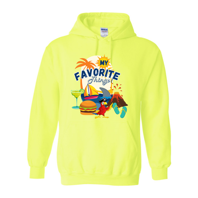 Adult Unisex My Favorite Things Graphic Hoodie