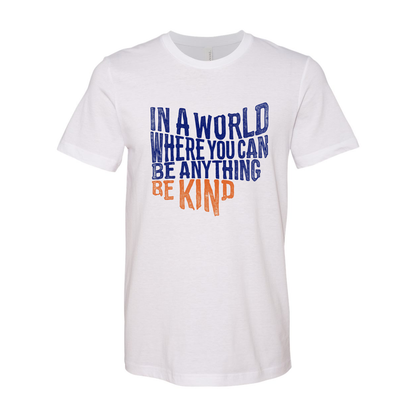 Adult Unisex "Be Kind" Bridgeway Graphic Short Sleeve Tee