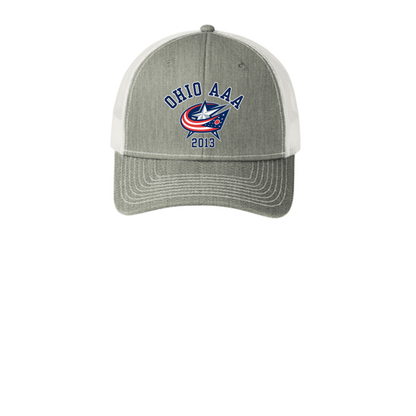 Adult Unisex Ohio AAA Blue Jackets Snapback Trucker Hat