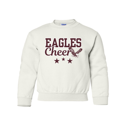 Youth Victory Cheer with Back Graphic Sweatshirt - New Albany Eagles