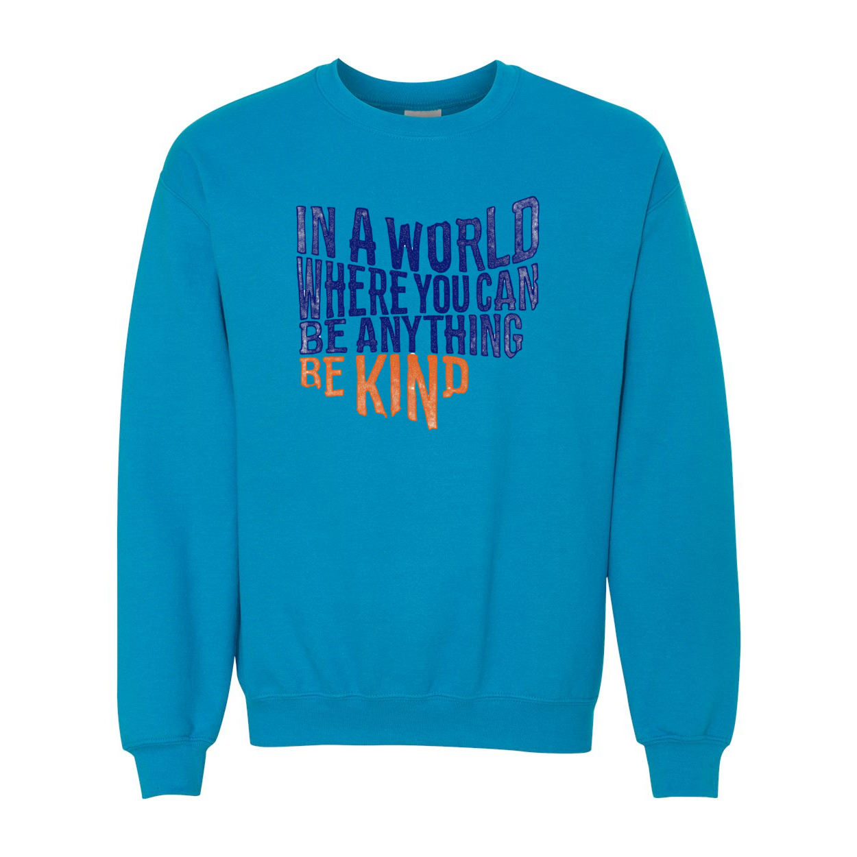 Adult Unisex "Be Kind" Bridgeway Graphic Crewneck Sweatshirt