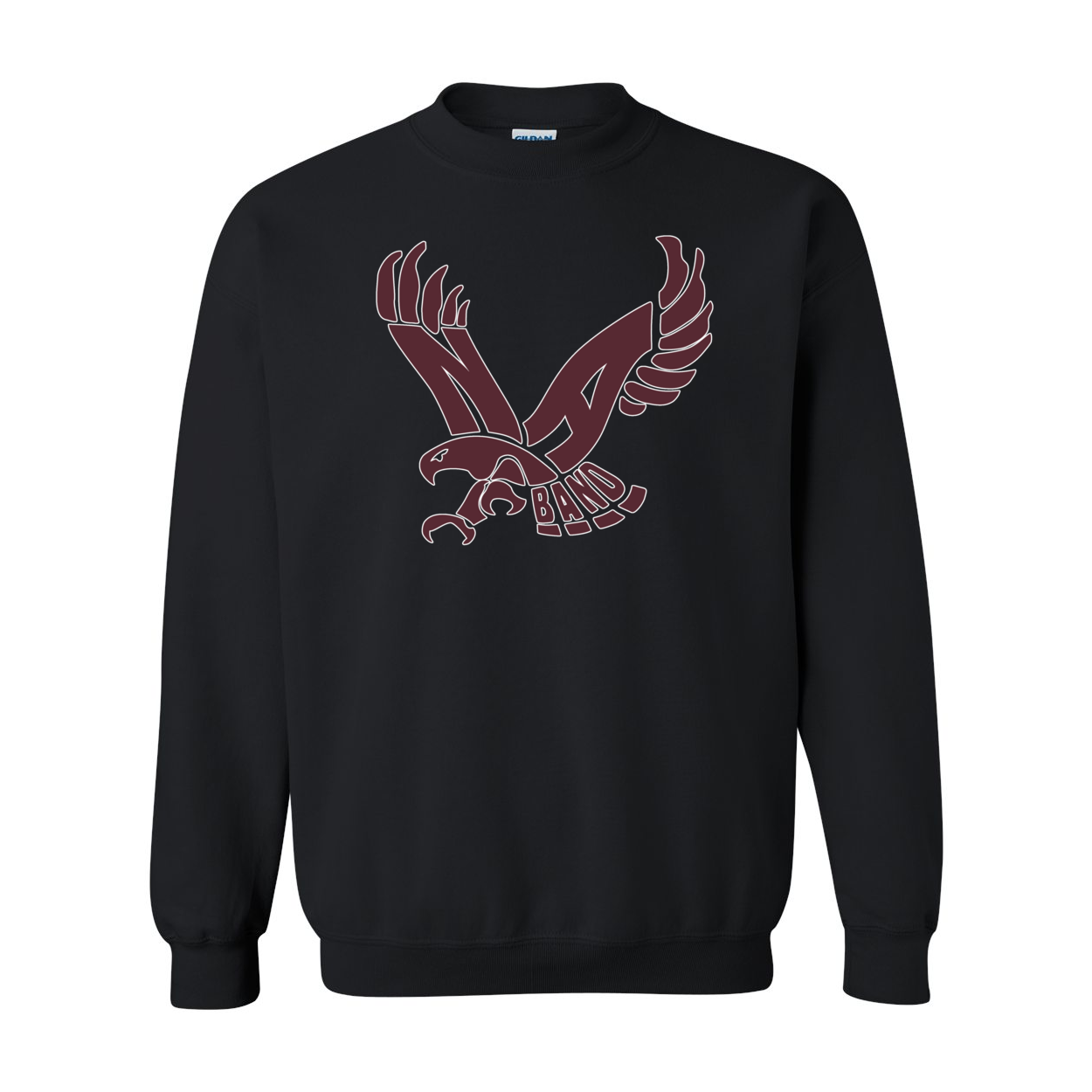 Adult Unisex Band Eagle Graphic Sweatshirt