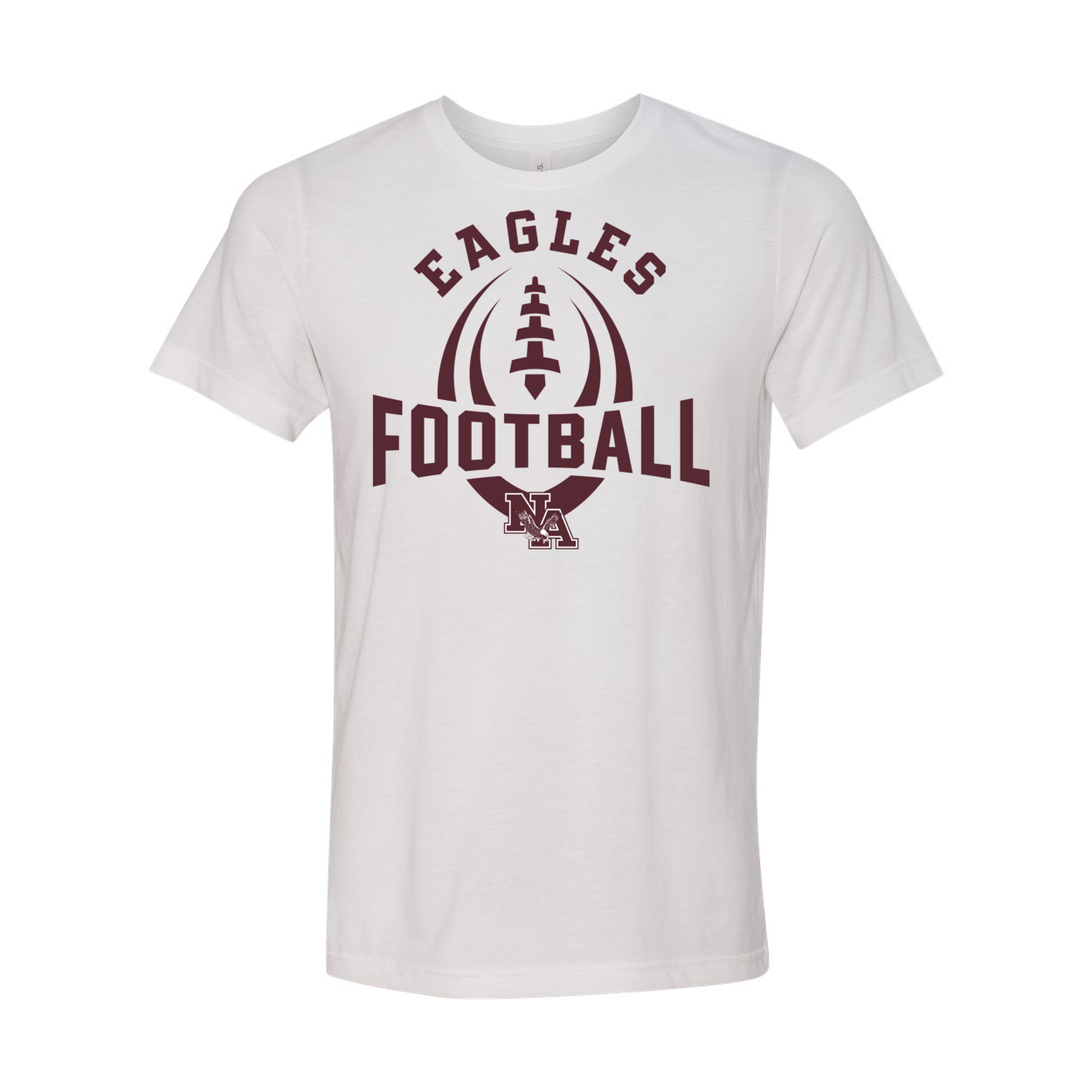 Adult Unisex Super Soft Eagles Ultimate Football Short Sleeve Graphic Tee