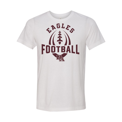 Adult Unisex Super Soft Eagles Ultimate Football Short Sleeve Graphic Tee