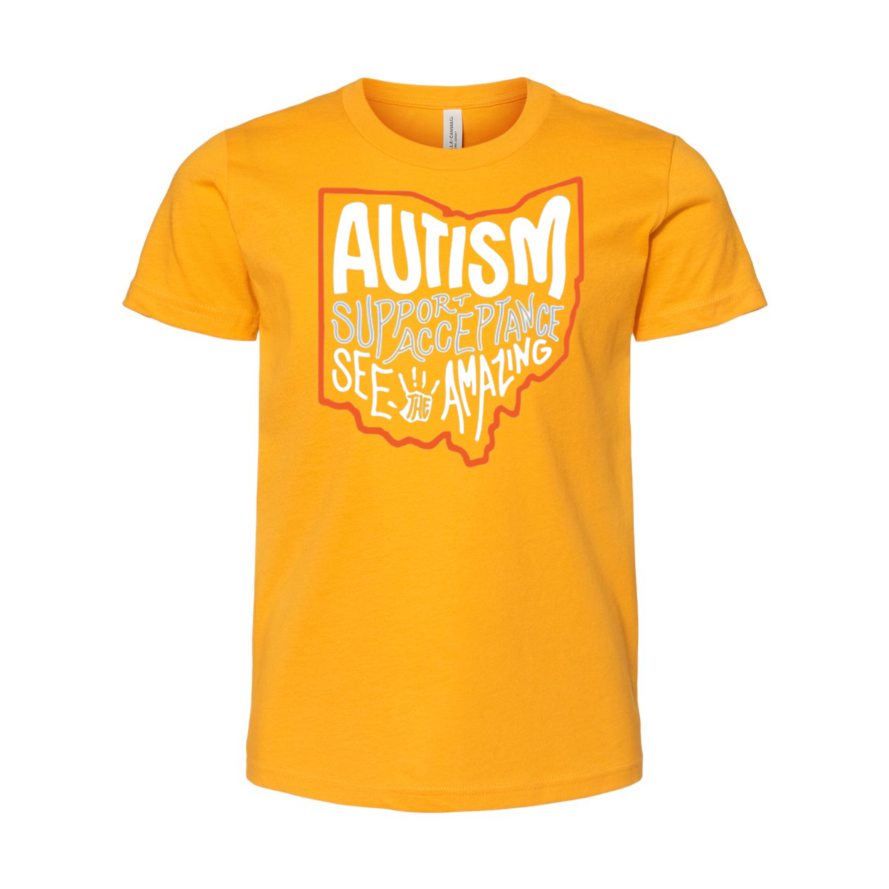 Youth "Autism See The Amazing" Bridgeway Graphic Short Sleeve Tee