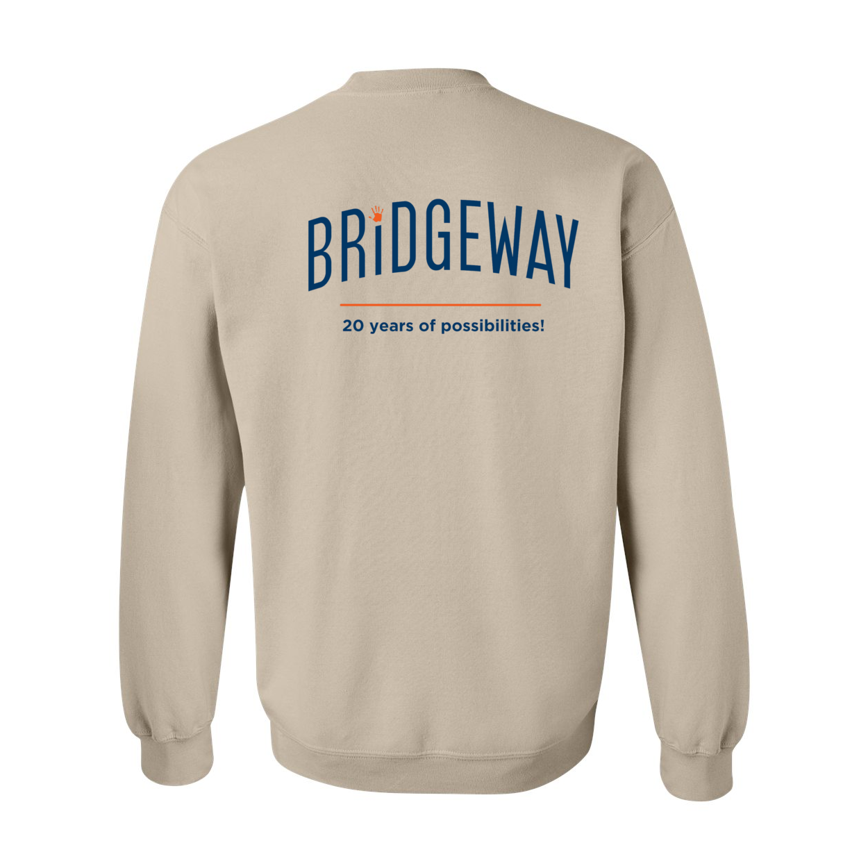 Adult Unisex "Be Kind" Bridgeway Graphic Crewneck Sweatshirt