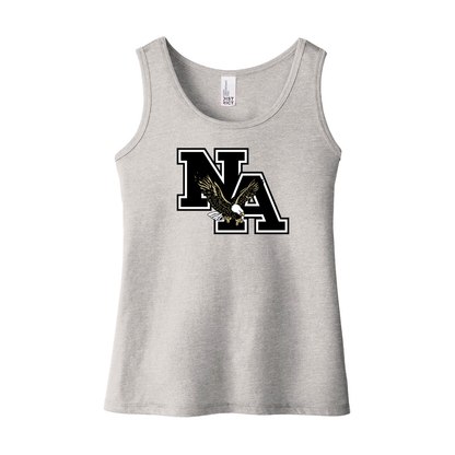 Girls Classic Logo Front/Back Print Tank - New Albany Eagles