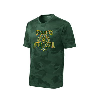 Men's Bruin Ultimate Football Graphic Short Sleeve Camo Competitor Performance Tee