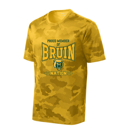 Men's Bruin Nation Graphic Short Sleeve Camo Competitor Performance Tee