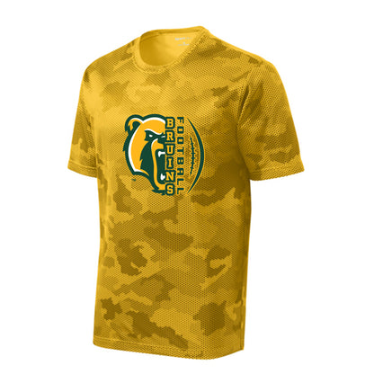 Men's Epic Bruin Football Graphic Graphic Short Sleeve Camo Competitor Performance Tee