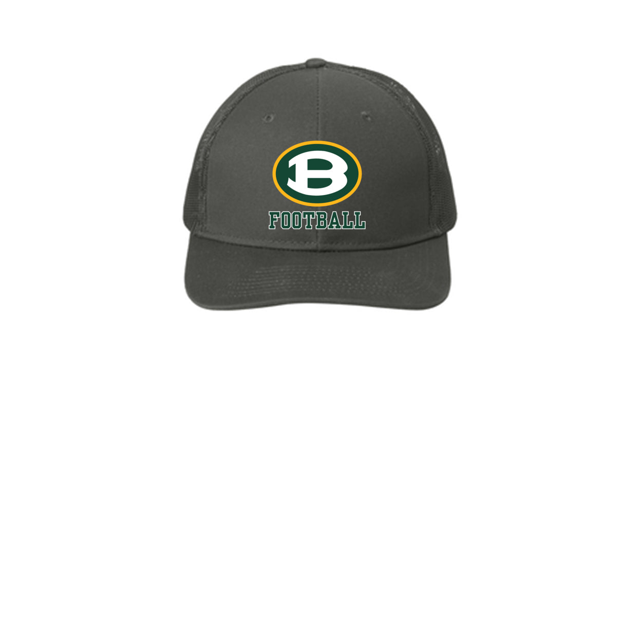 Adult Unisex Classic Brooke Football Logo Snapback Trucker Hat