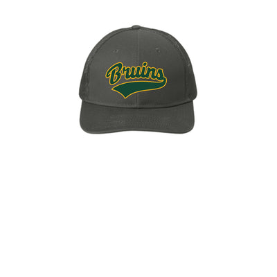 Adult Unisex Script Bruins Snapback Trucker Hat