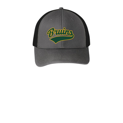 Adult Unisex Script Bruins Snapback Trucker Hat