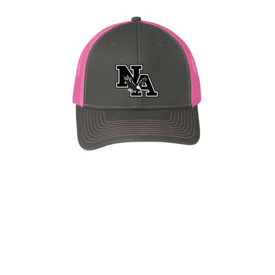 Adult Unisex Classic Logo Snapback Trucker Hat - PINK OCTOBER