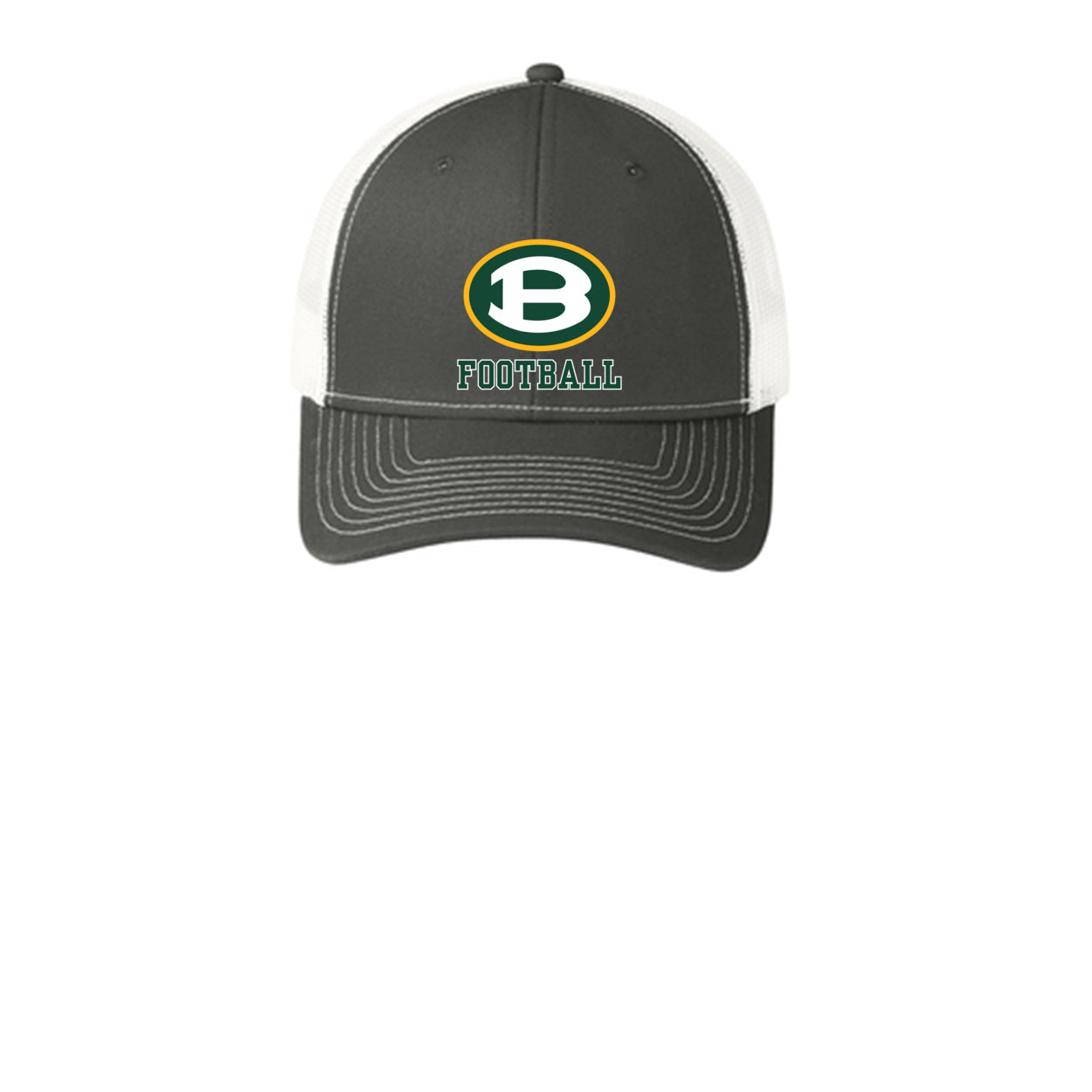 Adult Unisex Classic Brooke Football Logo Snapback Trucker Hat