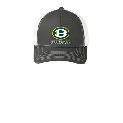 Adult Unisex Classic Brooke Football Logo Snapback Trucker Hat