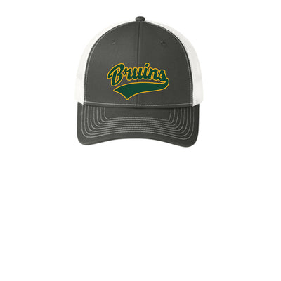 Adult Unisex Script Bruins Snapback Trucker Hat