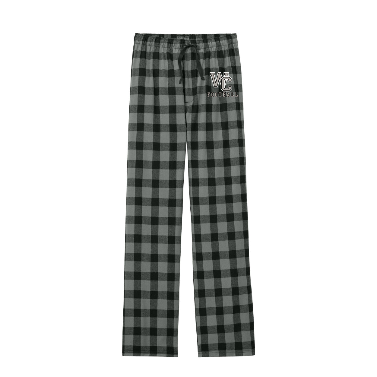 Adult Unisex Westerville Central Football Logo Flannel Pajama Pants