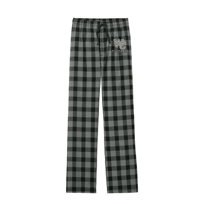 Adult Unisex Westerville Central Football Logo Flannel Pajama Pants