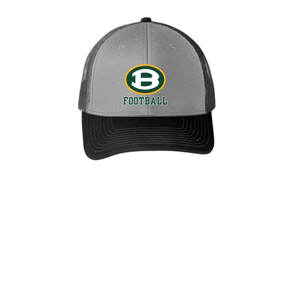 Adult Unisex Classic Brooke Football Logo Snapback Trucker Hat