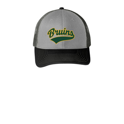 Adult Unisex Script Bruins Snapback Trucker Hat